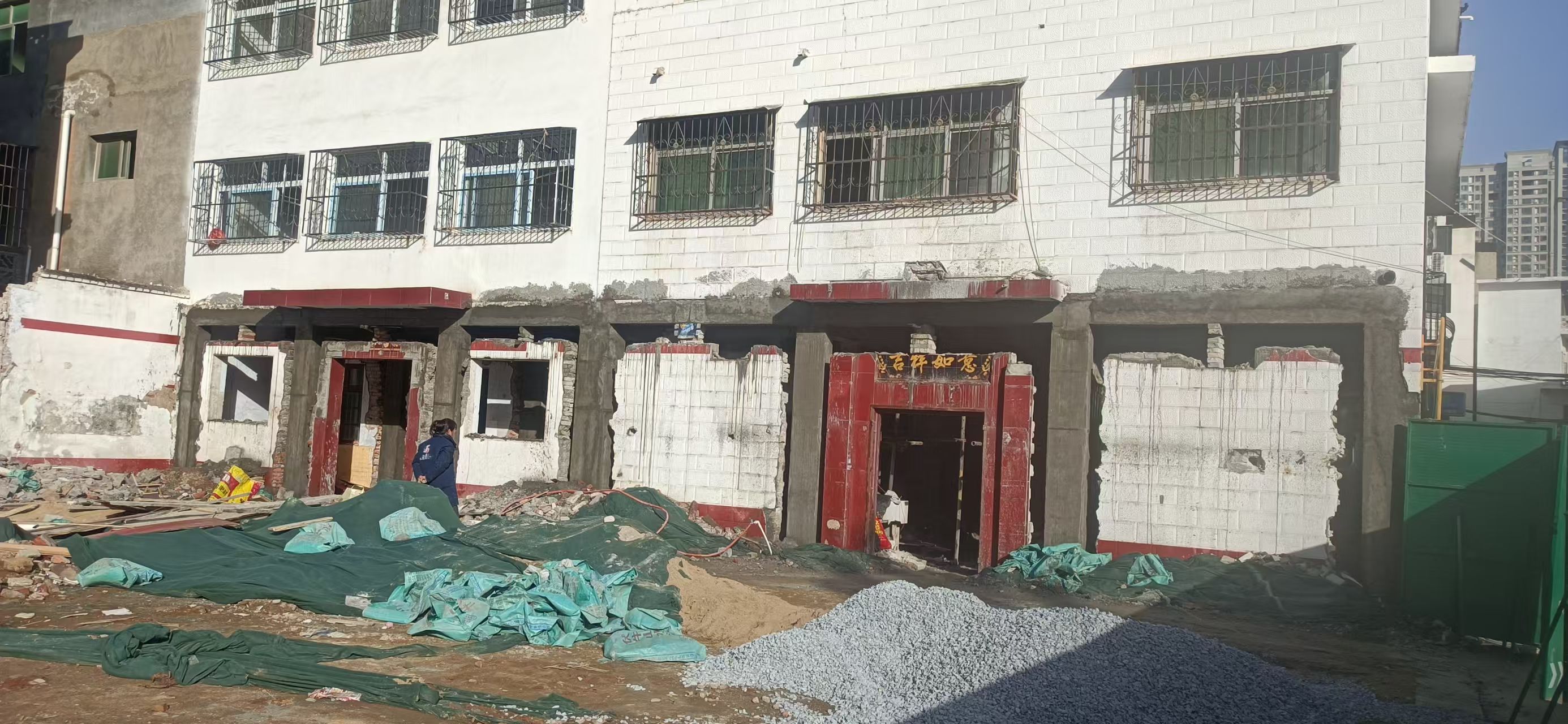 丽江市新增大梁立柱危房加固 - 方案
